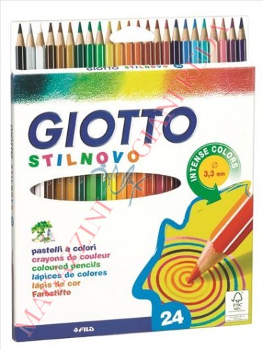 GIOTTO STILNOVO CONFEZIONE DA 24 PASTELLI